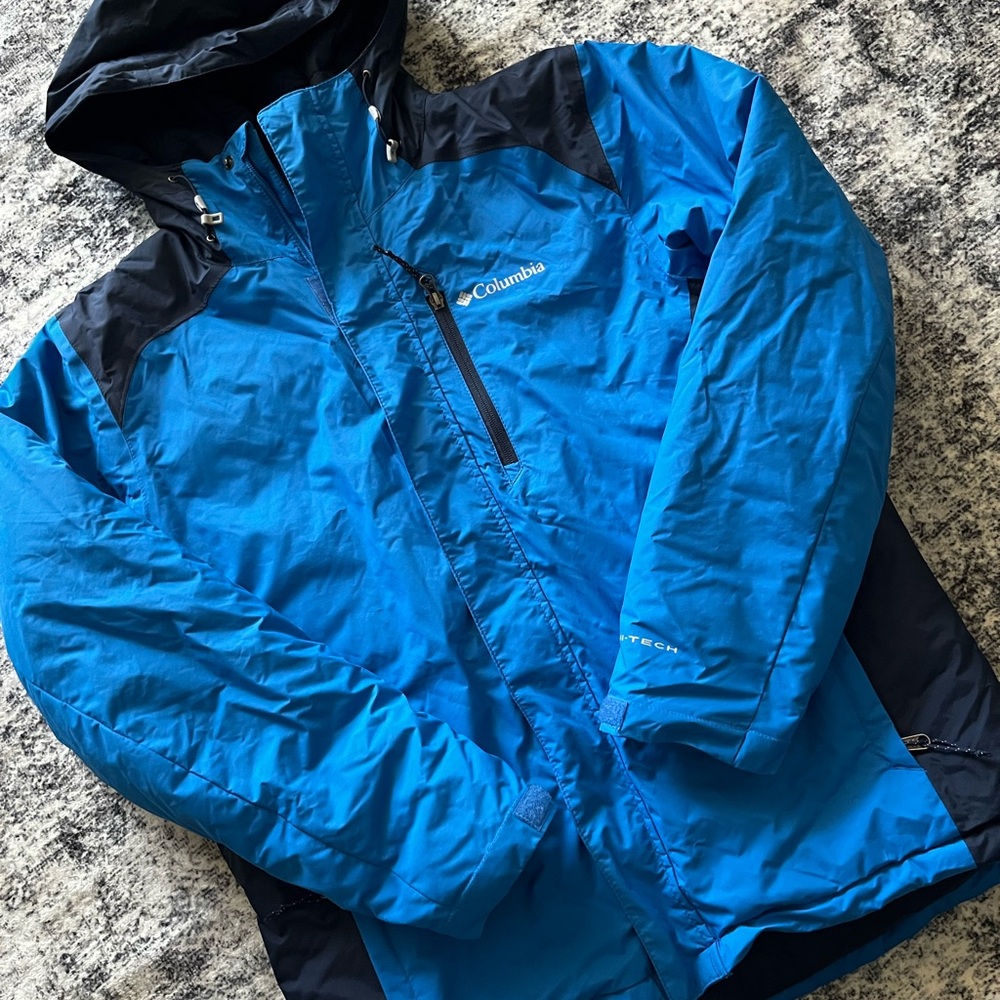 Columbia Men's Bright Blue Ski Jacket